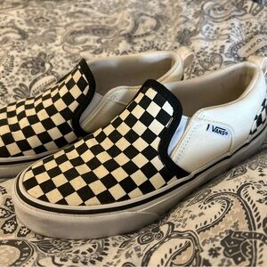 Vans Checkerboard Slip-On Sneakers